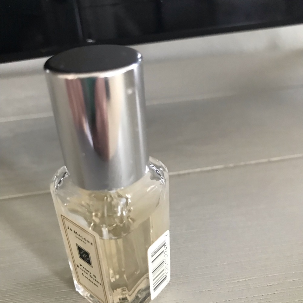 Jo Malone cologne.  Peony & Blush Suede.